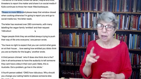 Help! My Neighbour is a Vegan!