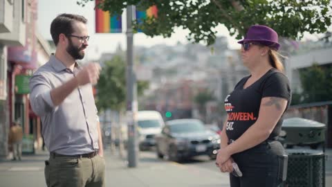 Matt Walsh Talks To A Naked Guy On The Street