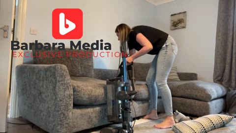 My wife with black paanties make room clean by Barbara Media Exclusive Production