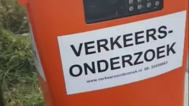Municipality Enschede does "TRAFFIC RESEARCH" but this is surveillance