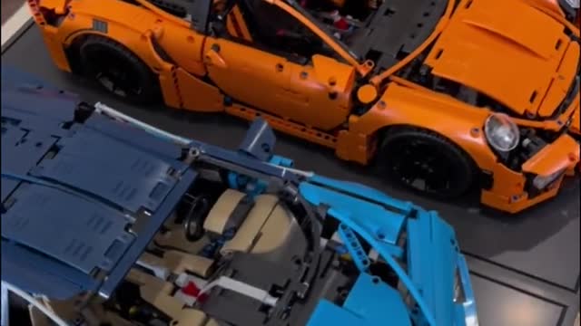Today's sharing of car Lego model