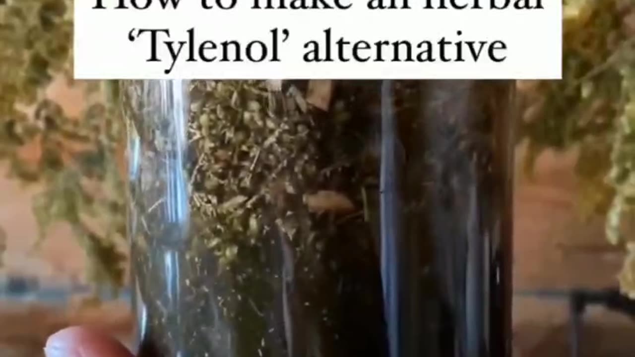 How to make a natural alternative to Tylenol