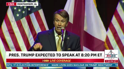 WATCH: Representative Barry Moore at AL GOP Dinner - 8/4/2023