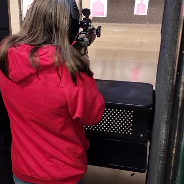 Soph at the range