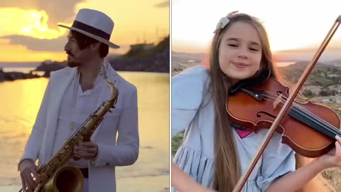 Hallelujah - Violin and Sax Cover - Karolina Protsenko & Daniele Vitale