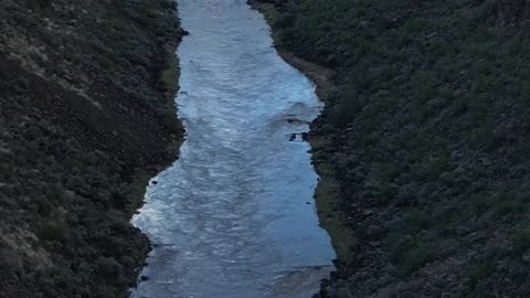 Rio Grande Gorge Bridge NM Drone