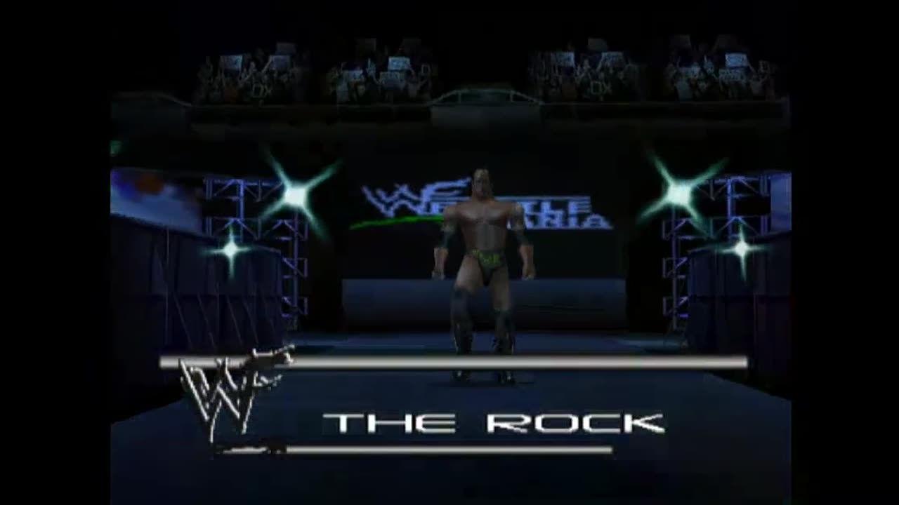 The Rock Entrance - WWF No Mercy - Game Play Only