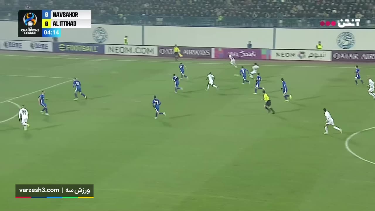 خلاصه بازی نوبهار نمنگان 0 - الاتحاد 0