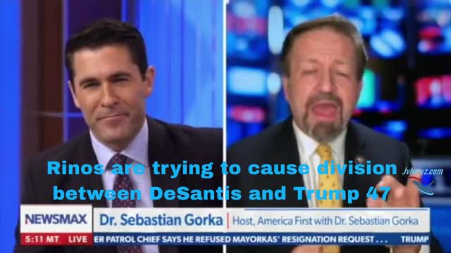 Gorka, The Establishment Wants Trump out!