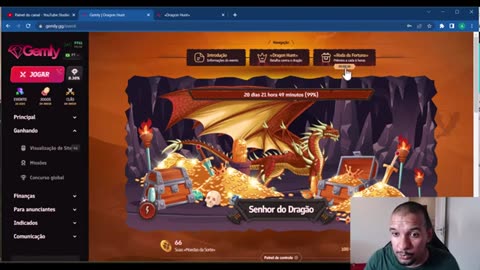 JOGO FREE PLAY TO EARN PAGANDO_ NOVO EVENTO DRAGON HUNT_ GEMLY CONFIRA