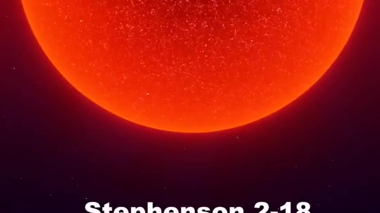 Biggest Star In Our Universe
