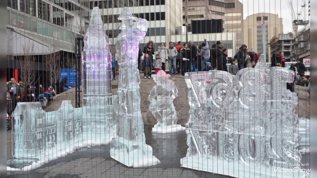 Beautiful Ice sculptures