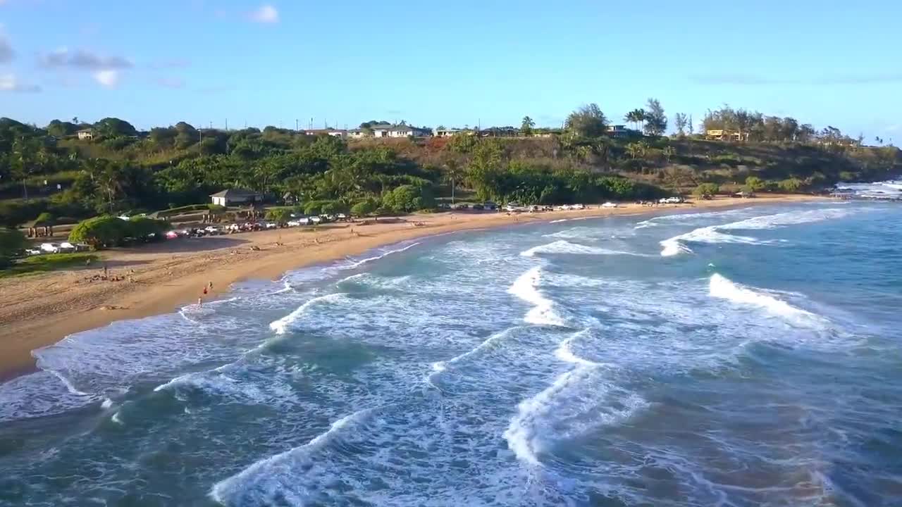 Aerial Hawaii Drone Footage with Relaxing Hawaiian Music