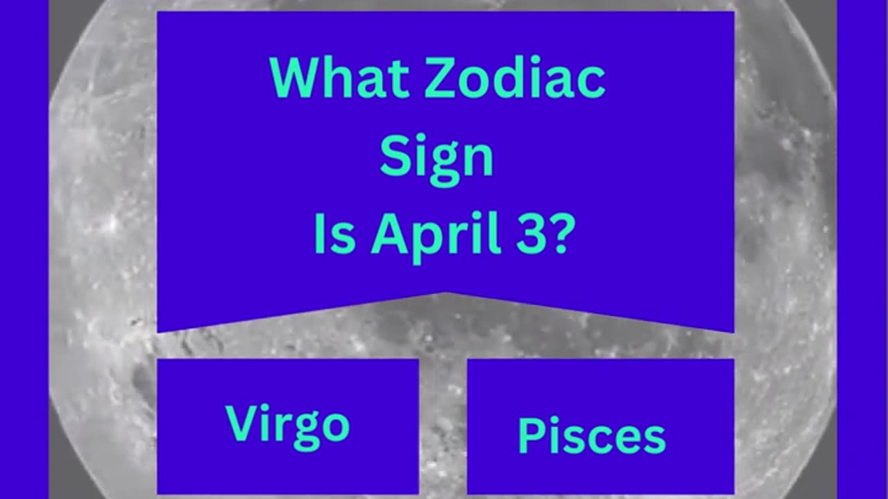 What Zodiac Sign Is April 3? #quiz #zodiacsigns (Music by Gaby Zacara)