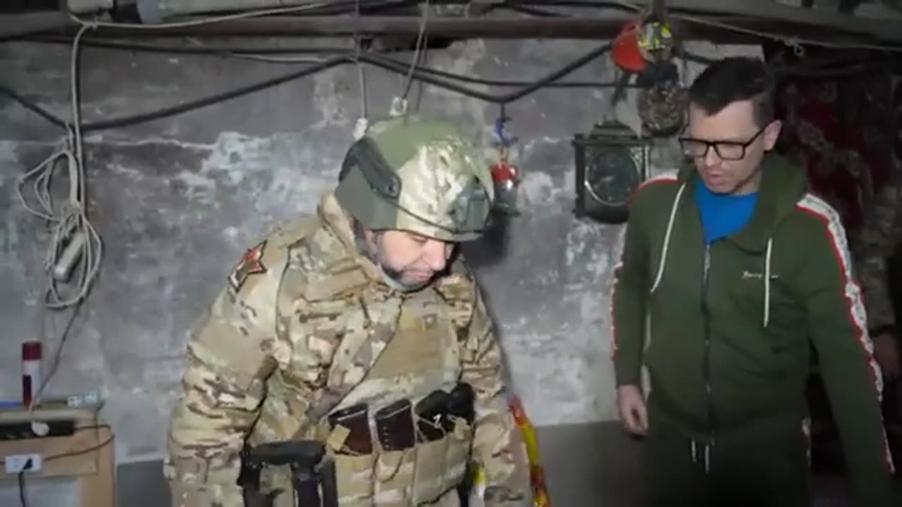 Head of the Donetsk People's Republic visited cleared settlements including the city of Ukrainsk