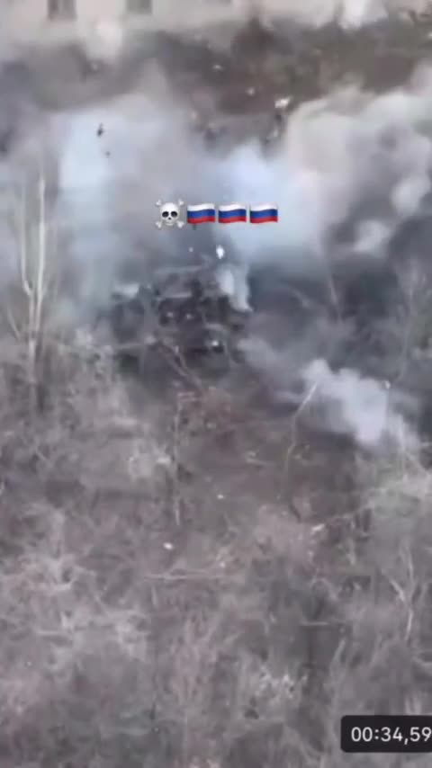 Shelling Russian Mortar Unit