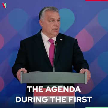 Hungarian Prime Minister Orban said he supports Sweden and Finland