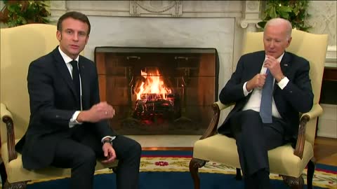 Biden Holds Meeting with Macron LIVE