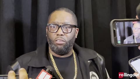 Killer Mike speaks to Atlanta media on MLK Day