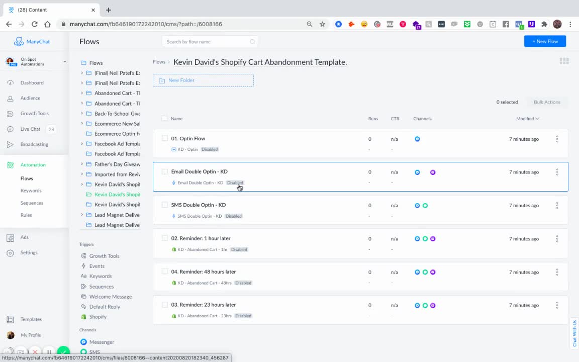How to Set Up Abandoned Cart Template Installation Video