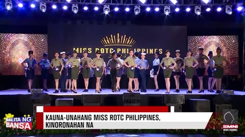 Kauna-unahang Miss ROTC Philippines, kinoronahan na