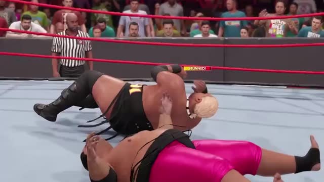 Breaking the ring in WWE 2k22