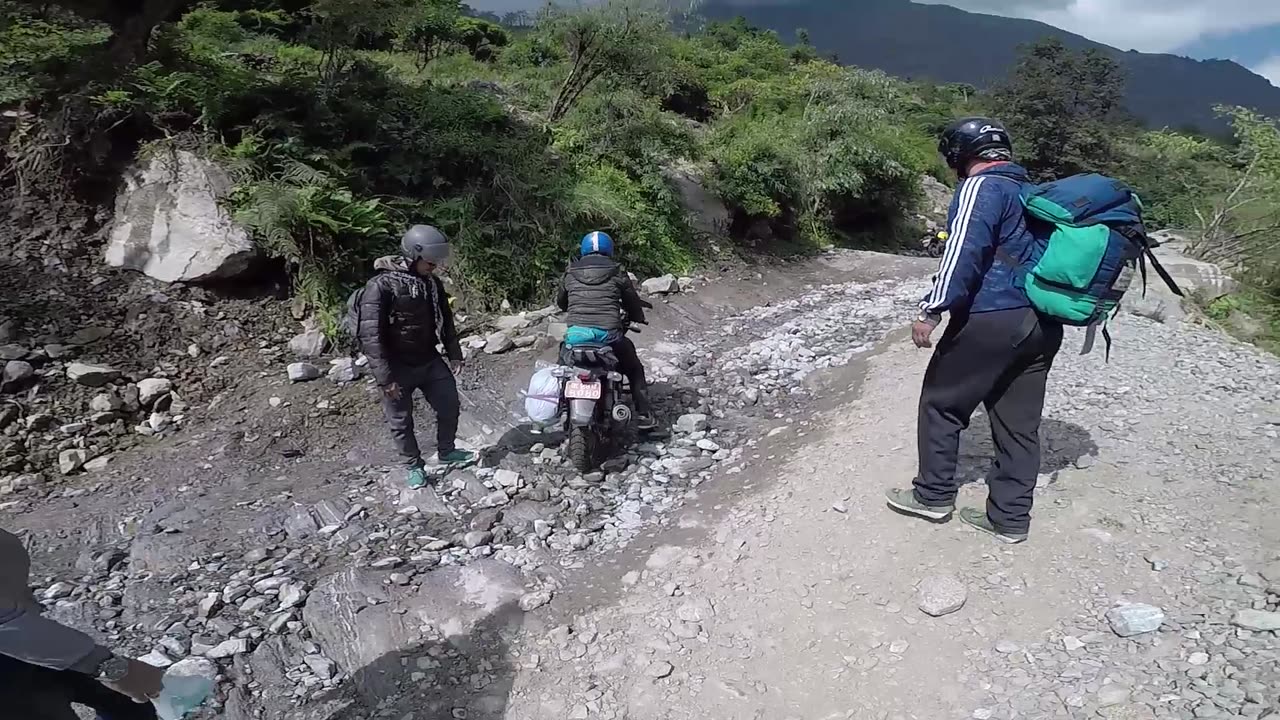 Dangerous Roads of Muktinath