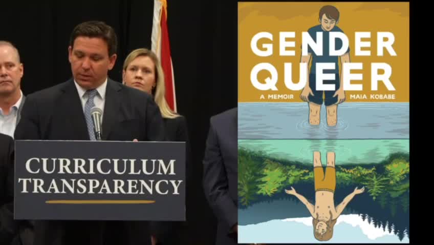 FL Governor Ron DeSantis signs curriculum transparency bill into law to FIGHT PEDOPHILIA BOOKS