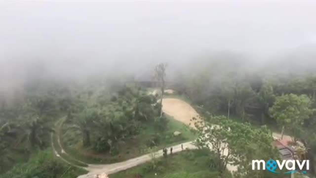 Tample on a mountain