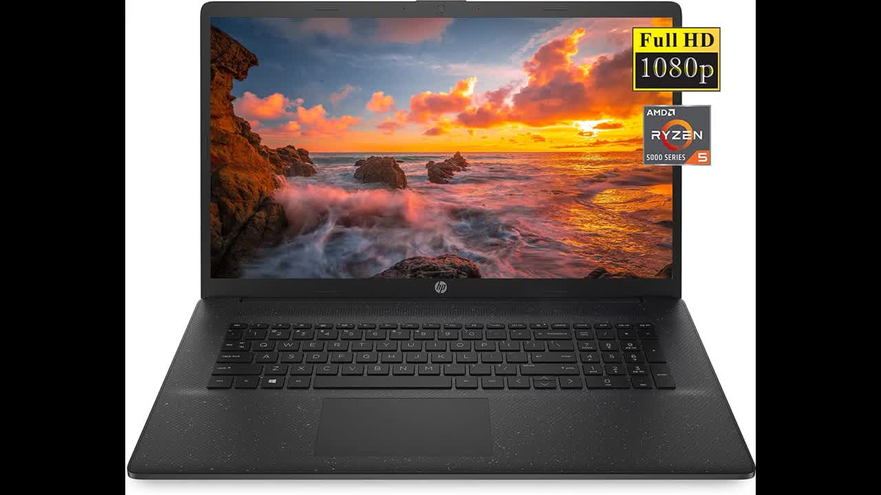 Review: HP 17.3" FHD Laptop, AMD Ryzen 5 5500U (Beat i5-10500) 6-Core up to 4.0GHz, 8GB RAM, 25...