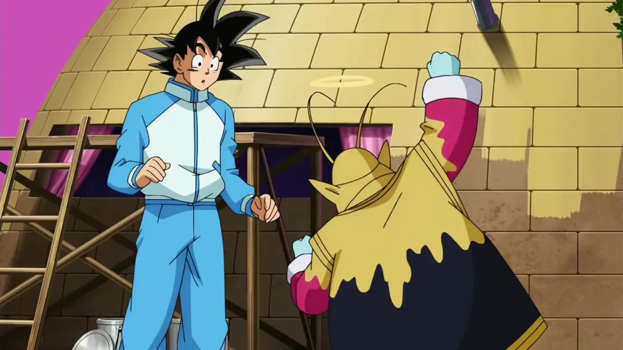 Dragonball Super Bang Zoom vs Funimation King Kai is upset Goku won't wish him back to life
