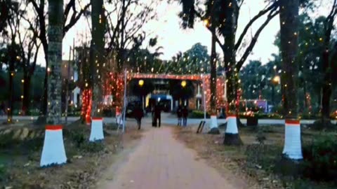 Beautiful Road in Jahangirnagar University ✨ Raw Clips #rawclips #halllife #ju