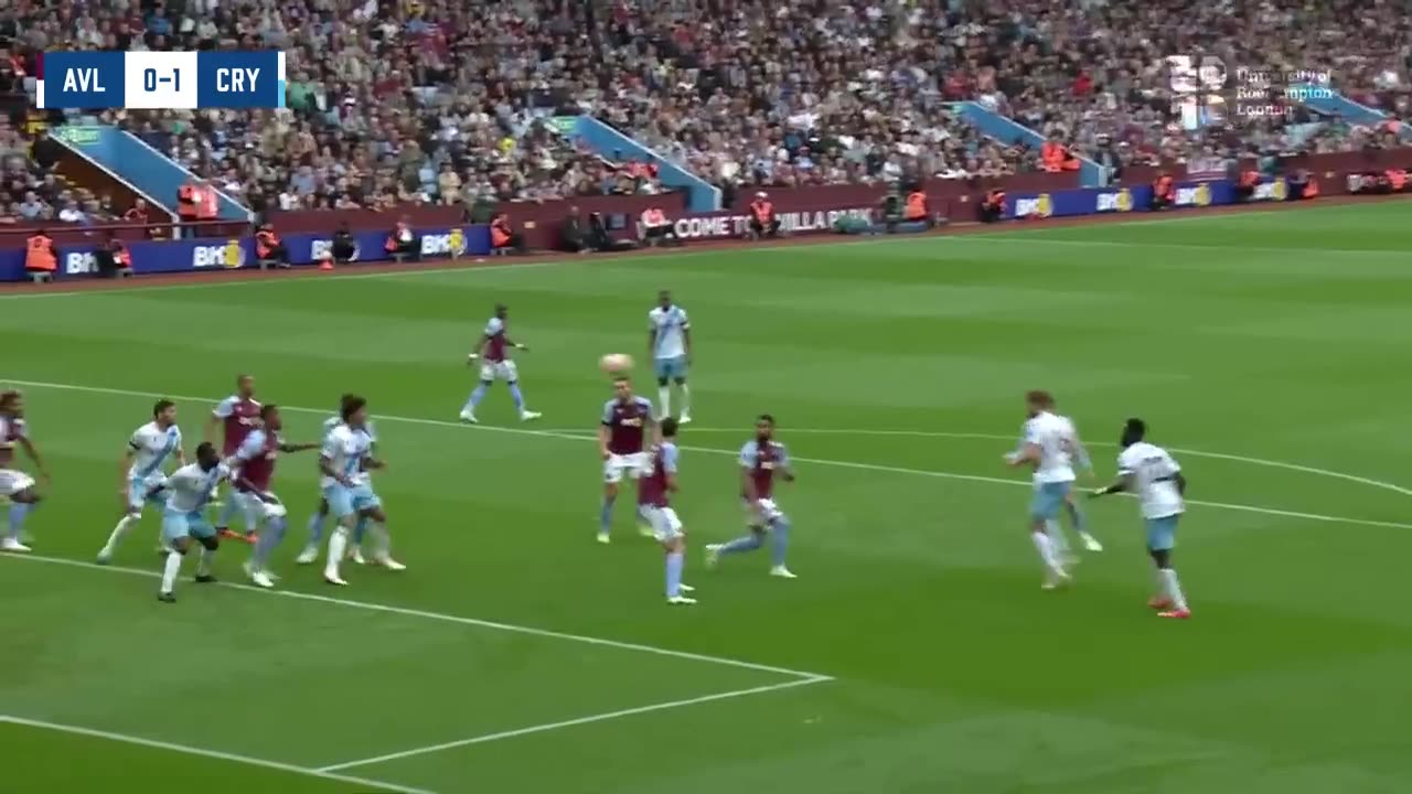 Premier League Highlights: Aston Villa 3-1 Crystal Palace