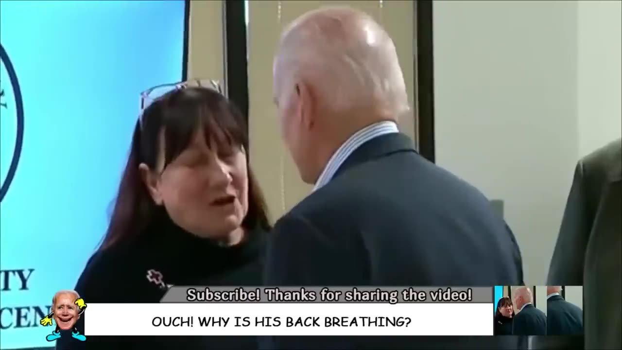 WAY IS BIDEN’S BACK BREATHING?
