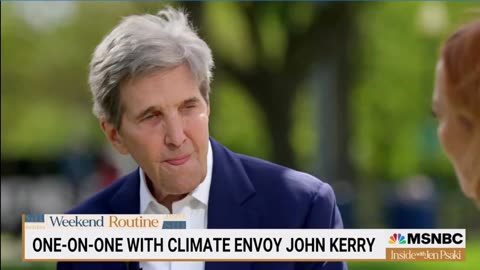 Psaki's Response To 'The Planet Is At Risk' Statement From John Kerry Exposes Just How Serious It Is