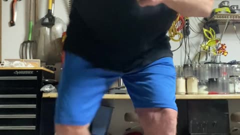 LAST MOVE... Half-Squat Side Reaches!!