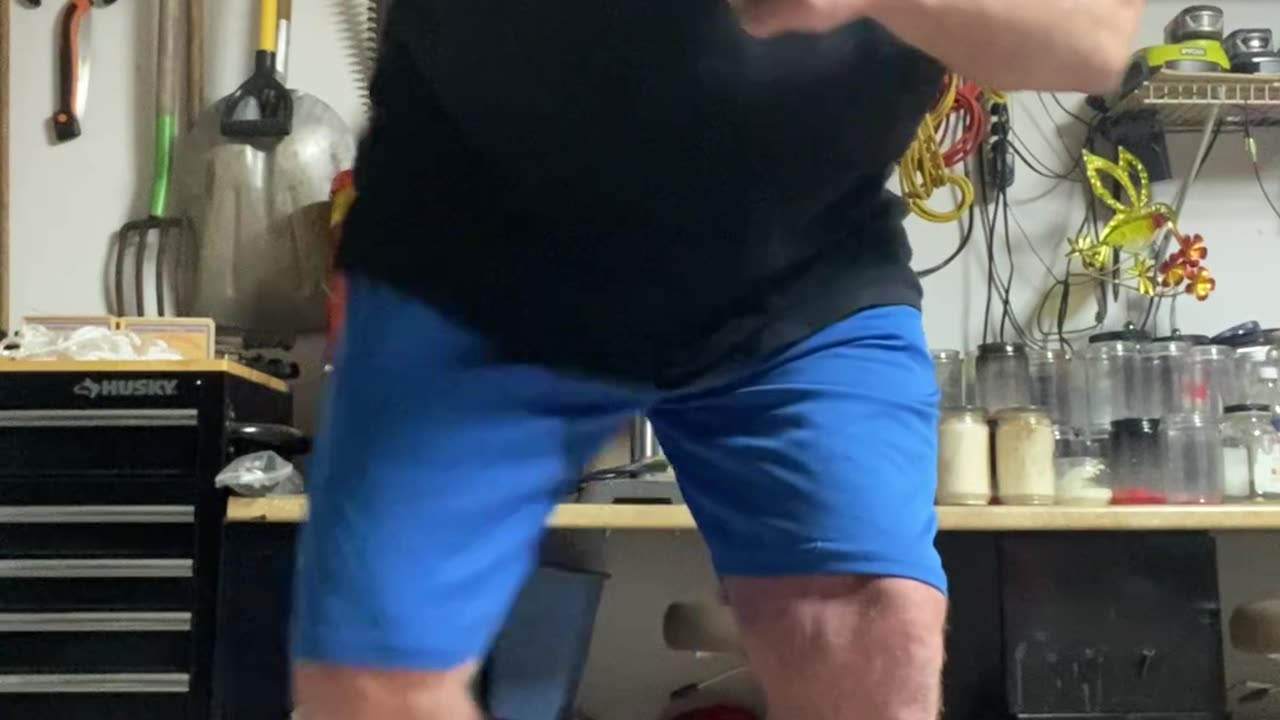 LAST MOVE... Half-Squat Side Reaches!!