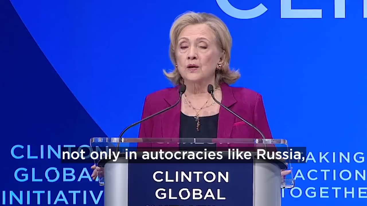 X - Shadow of Ezra - Look at Hillary Clinton's neck