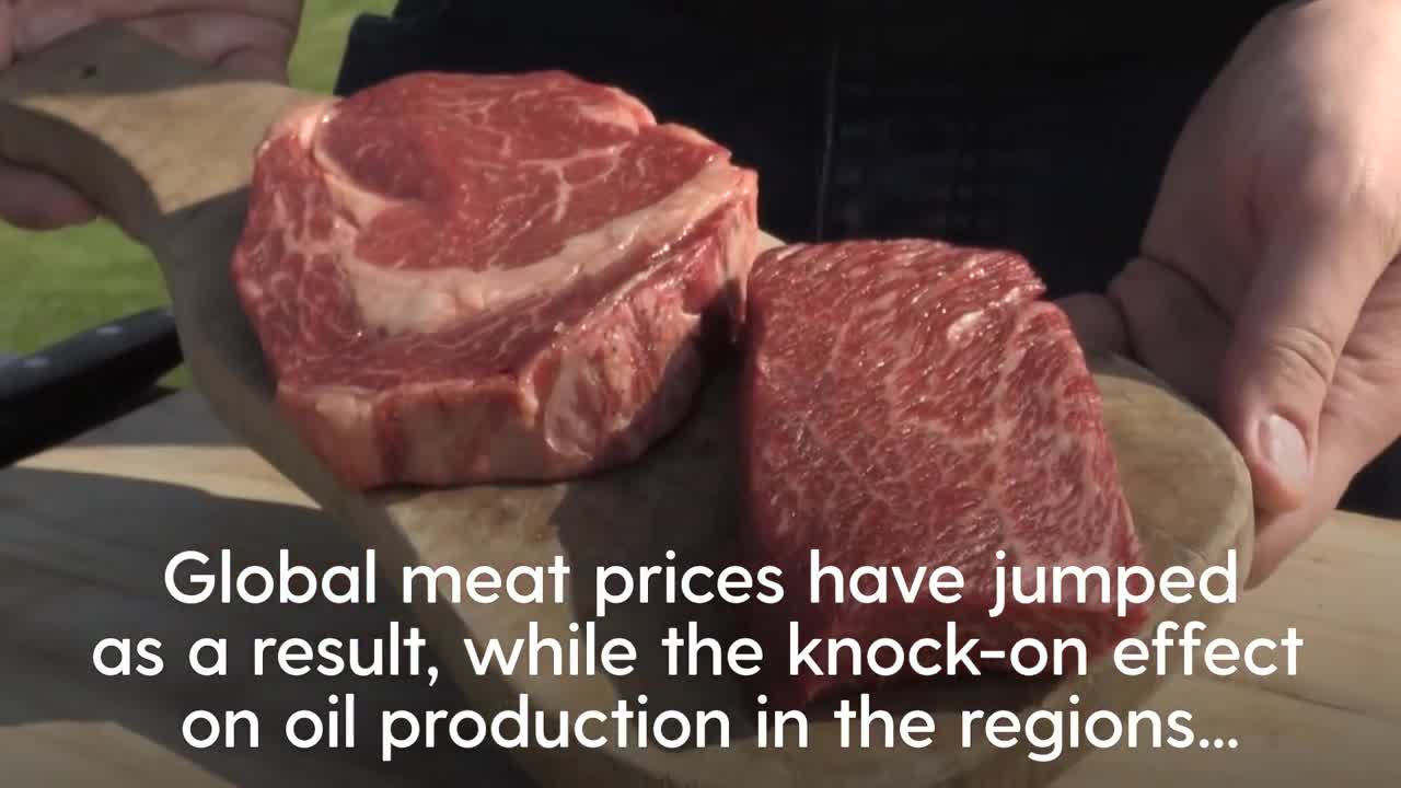 How food has risen in price in the last 12 months