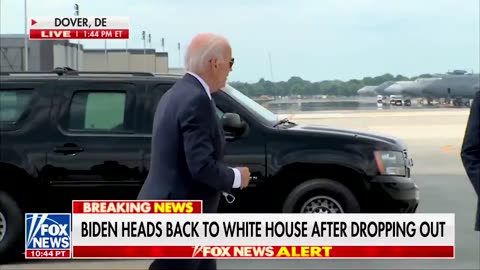 Biden Emerges From Hiding For First Time Since Dropping Out of 2024 Race