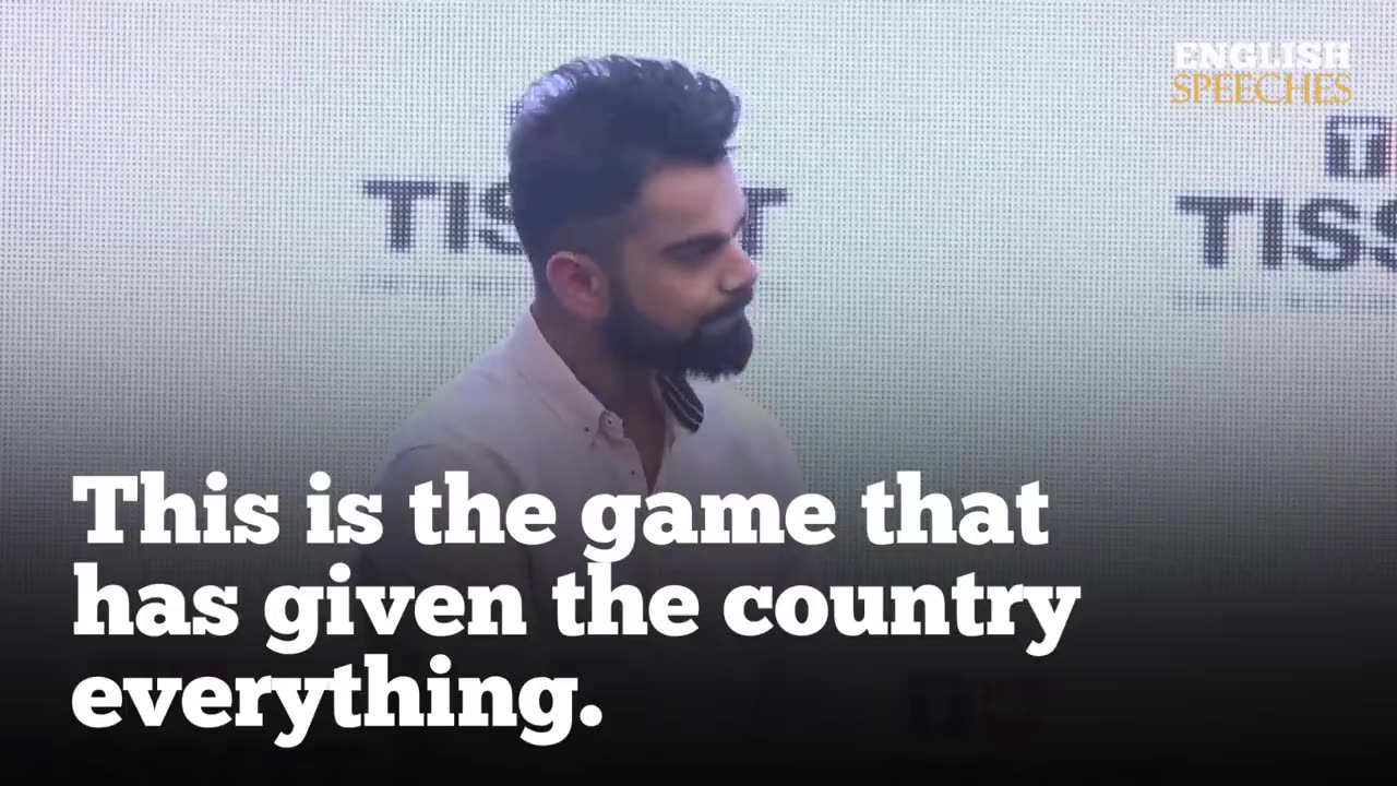 ENGLISH SPEECH | VIRAT KOHLI: Rapid-Fire Questions (English Subtitles)