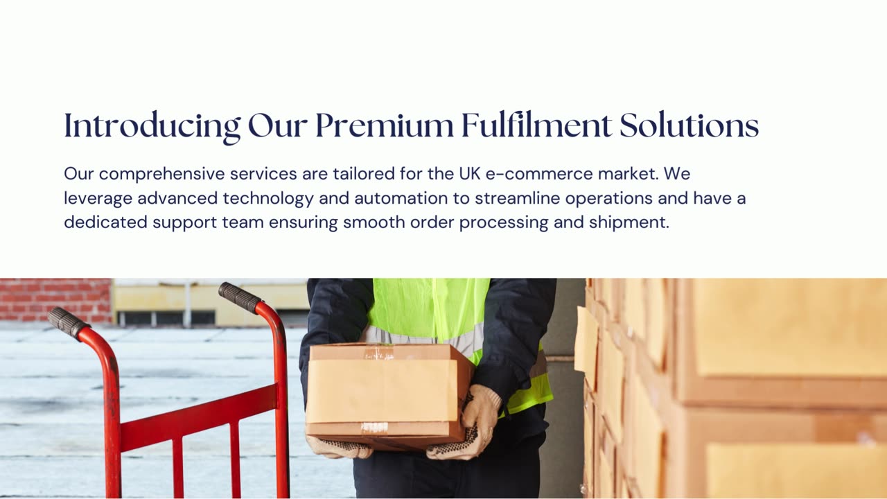 Premium Fulfilment Solutions for E-commerce Fulfillment in the UK