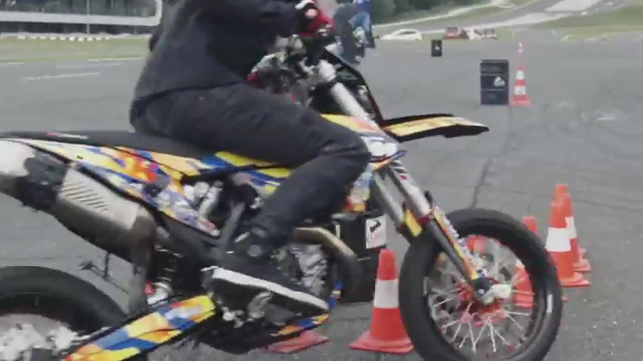 KTM 450 Supermoto Vs. Kawasaki Ninja #shorts