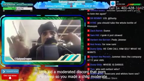 James / mOrBiD x admits He Showed a 12 Year Old Explicit Material