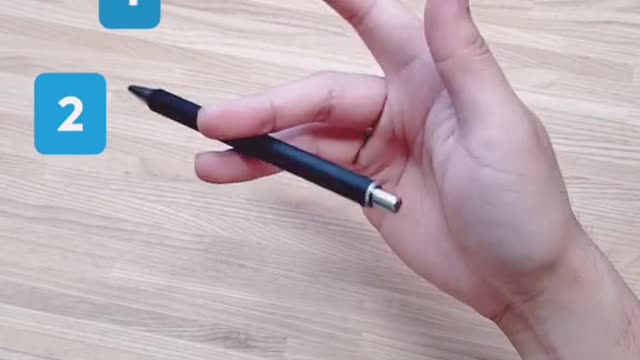 Learn a beginner pen spinning trick! The Drummer Reverse! 👍