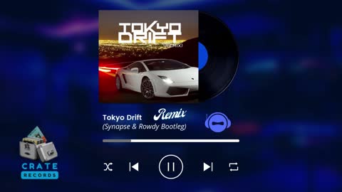 Tokyo Drift (Synapse & Rowdy Bootleg) | Crate Records