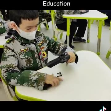 While our kids are being mentally abused by the public school system here in America, the Chinese