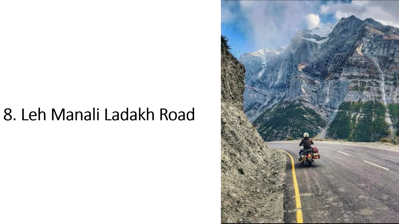 10 Amazing Mountain Roads in India