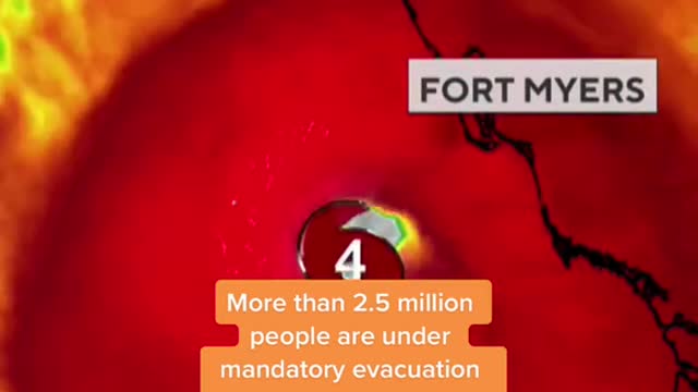 Hurricane lan is nowaCategory 4 storm, but edging toward Category 5 status