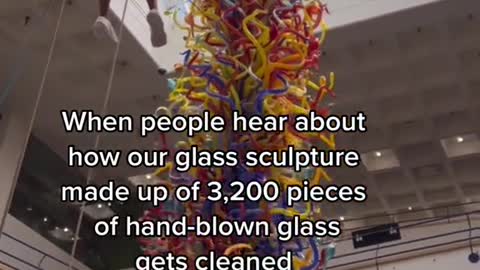 When people hear about how our glass sculpture